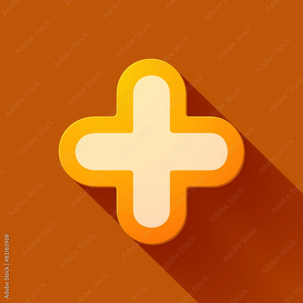 Fototapeta premium Volume icons symbol: Plus sign