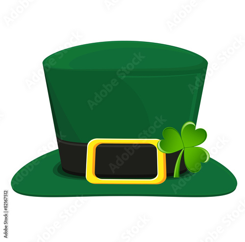 Leprechaun Hat with Shamrock