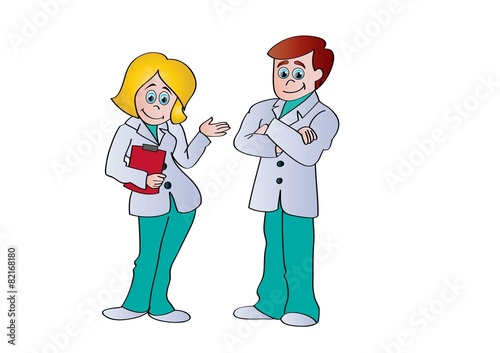 lekarz,pielęgniarka