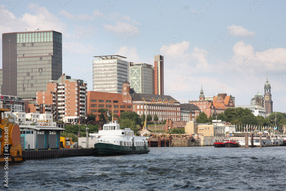 Naklejka premium Hamburg, Germany