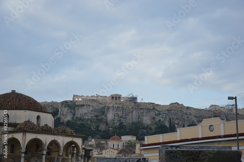 Acropolis view from Monastiraki