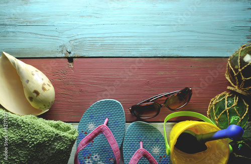 Summer vacation background