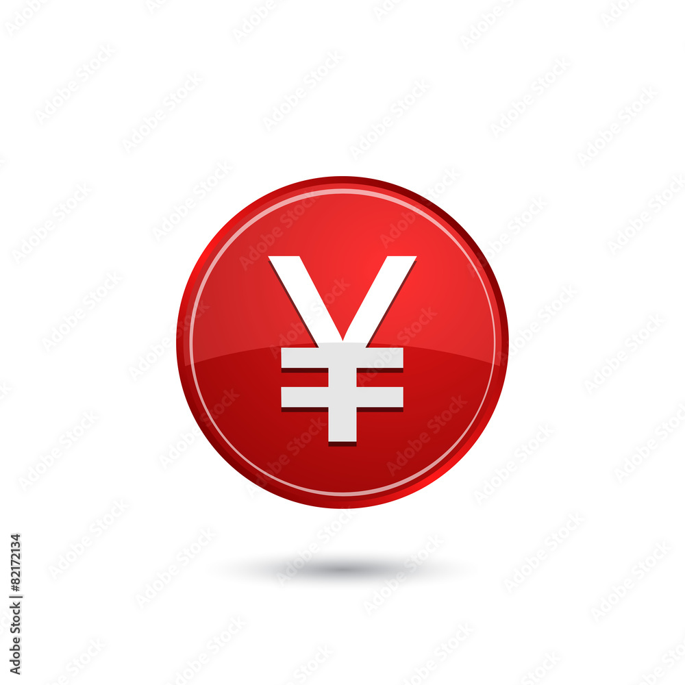 Japanese yen icon Japanese yen icon