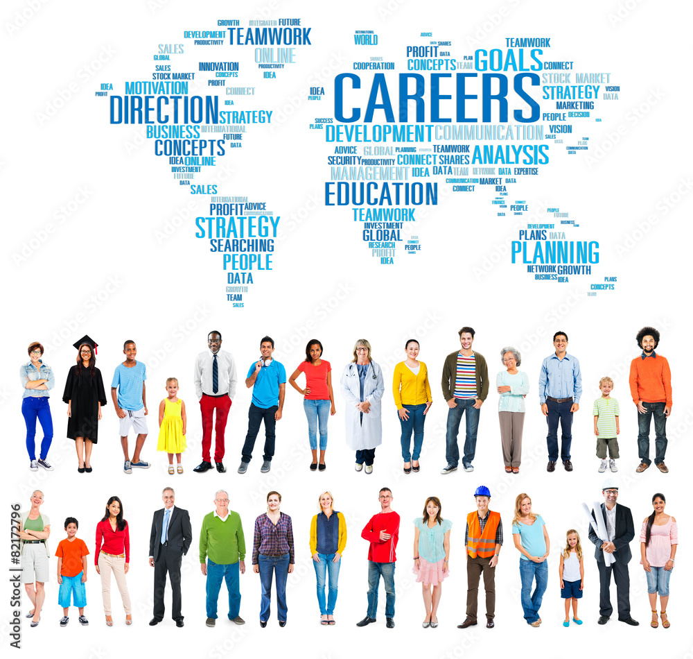 Careers Direction Job Employment Occupation Concept Careers Direction Job Employment Occupation Concept