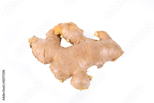 ginger isolated on white background