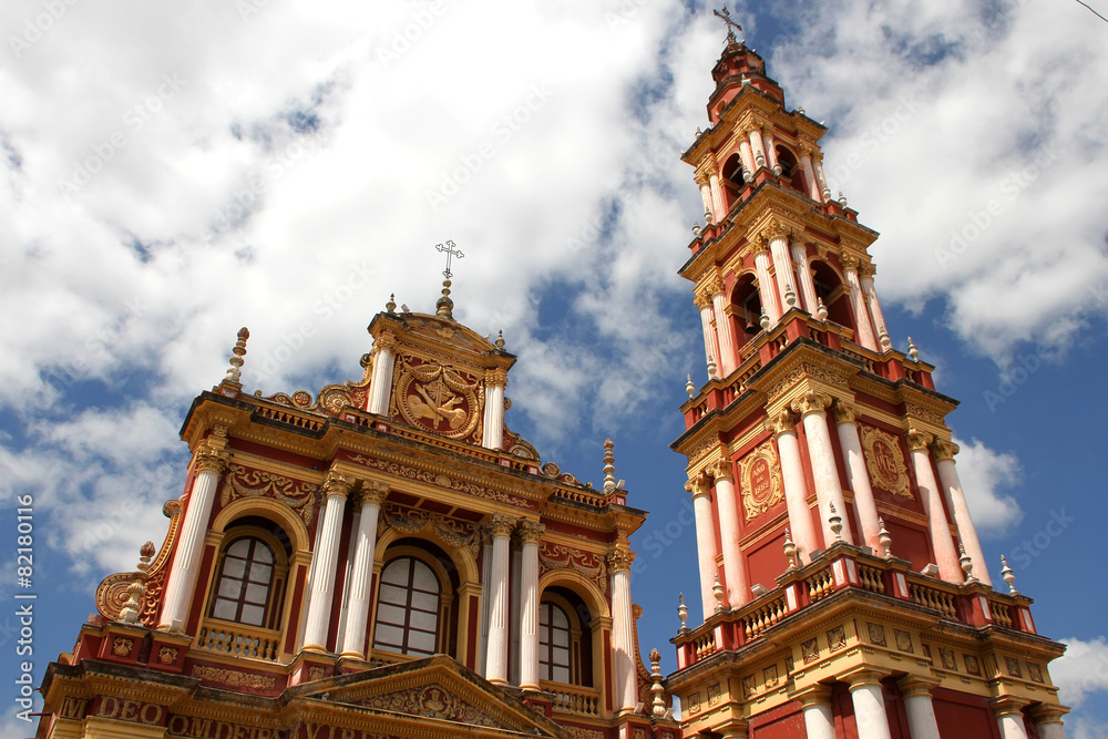 Obraz premium San Francisco Kirche in Salta
