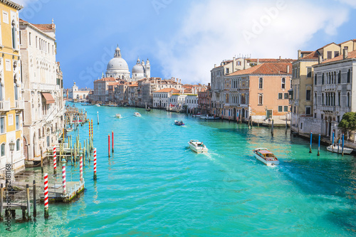 Summer at grand canal in Venice, Italy © orpheus26