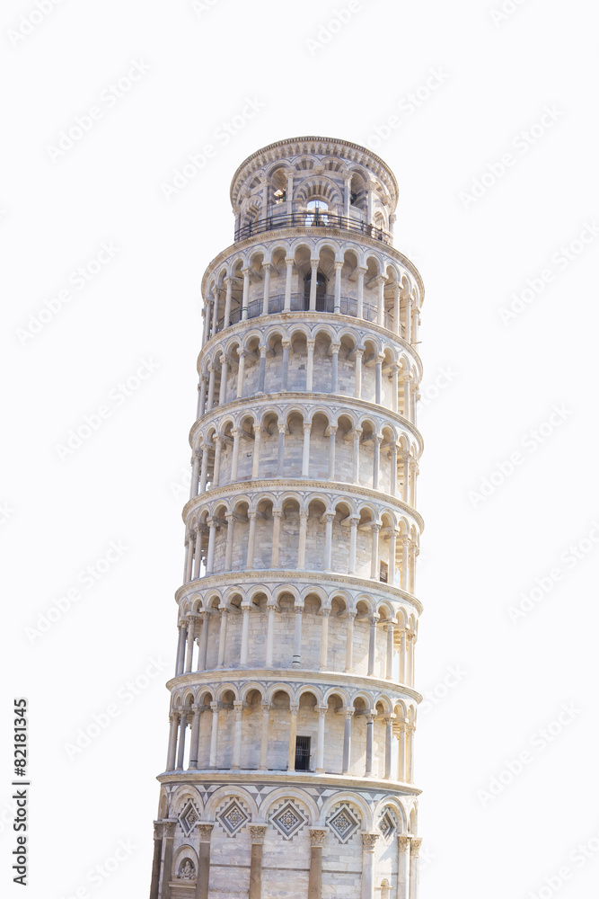 Isolated of Pisa tower
