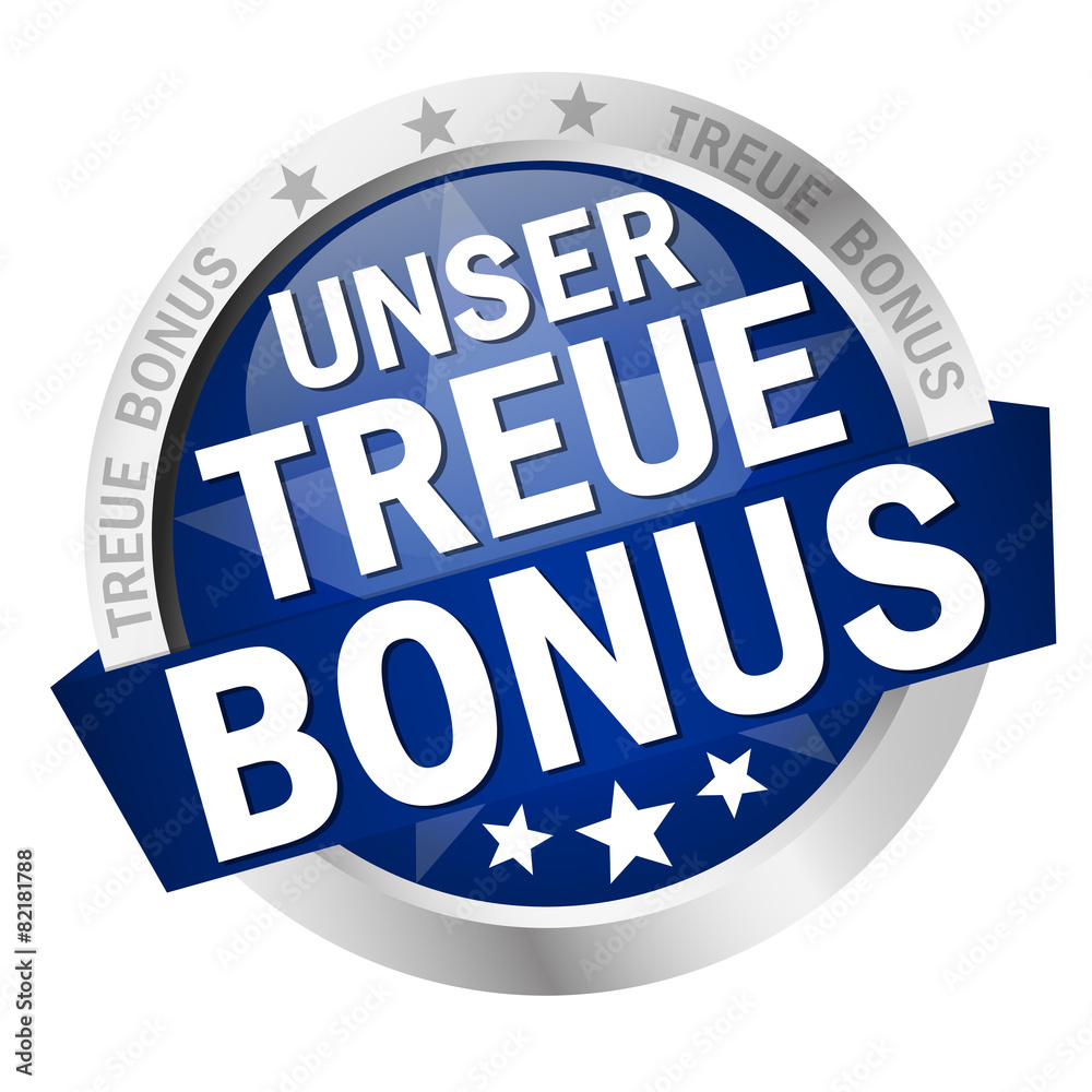 Button with banner Unser Treue Bonus Button with banner Unser Treue Bonus