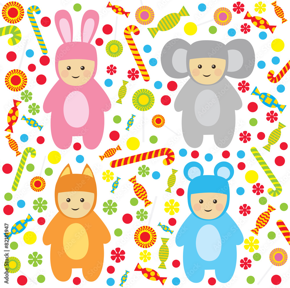 Naklejka premium little babys