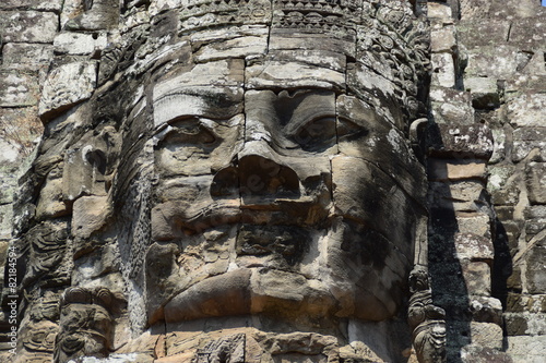 Gesichtsrelief in Angkor Thom