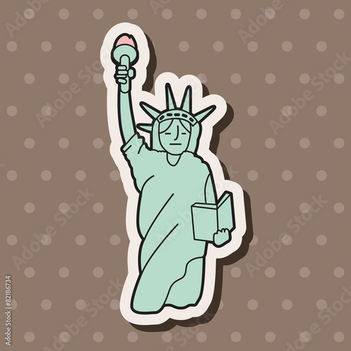 liberty statue theme elements