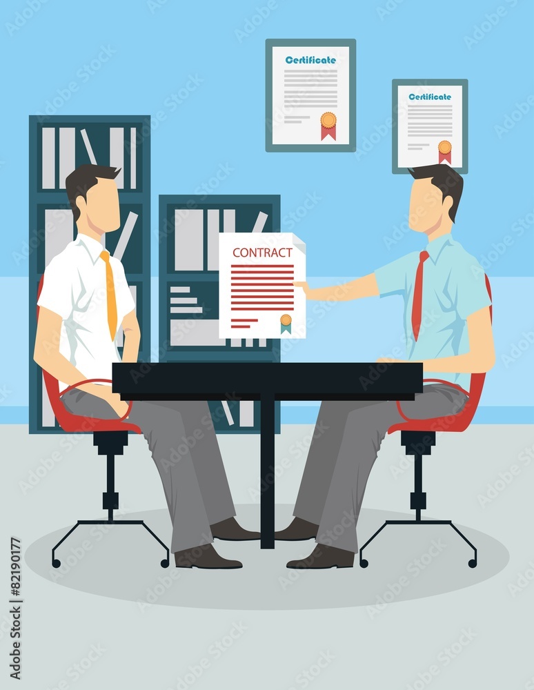 Fototapeta premium Job recruitment concept