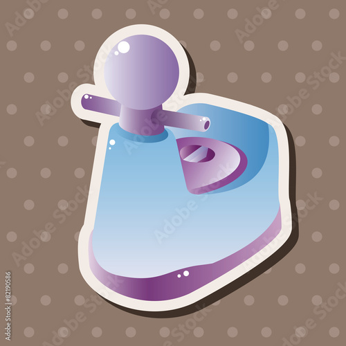 baby potty theme elements