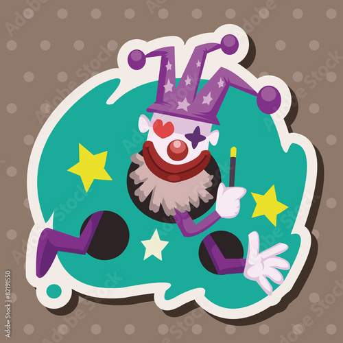 circus theme clown elements