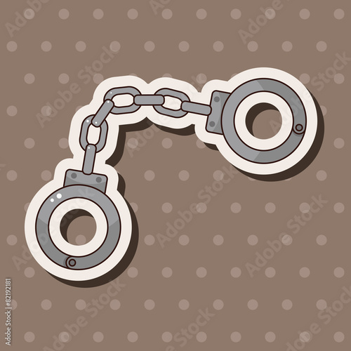 handcuff theme elements