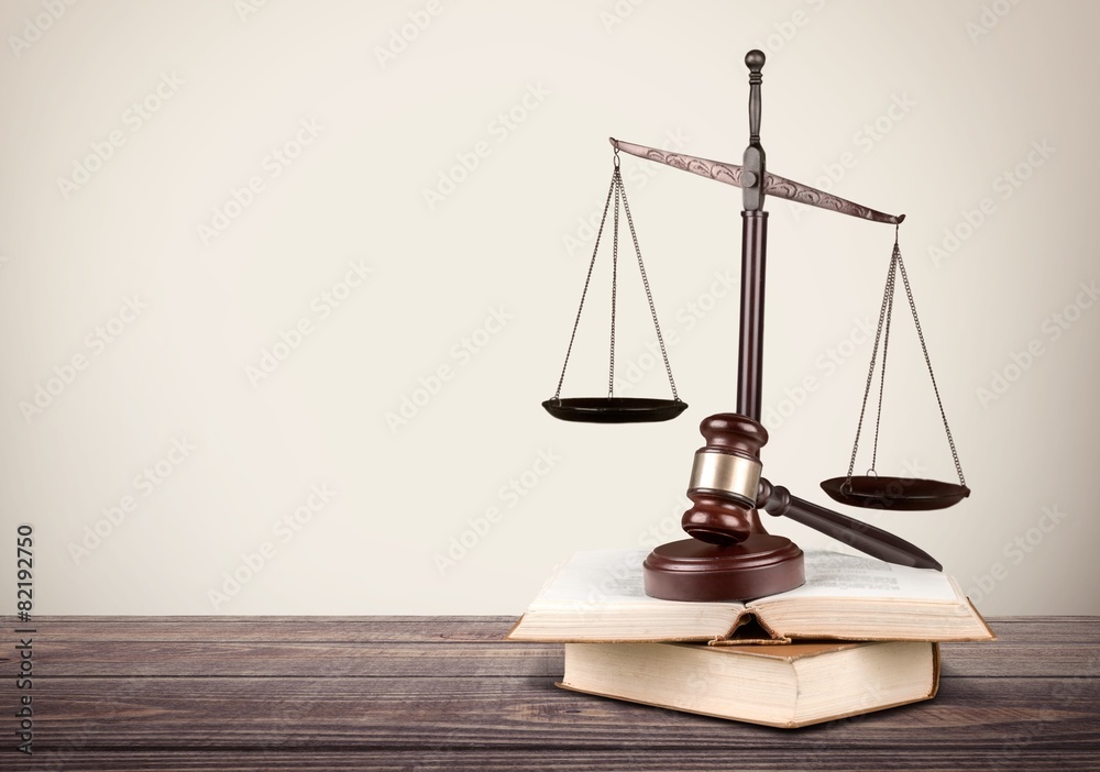 Scale. Law scales on table. Symbol of justice. Vintage sepia Scale. Law scales on table. Symbol of justice. Vintage sepia