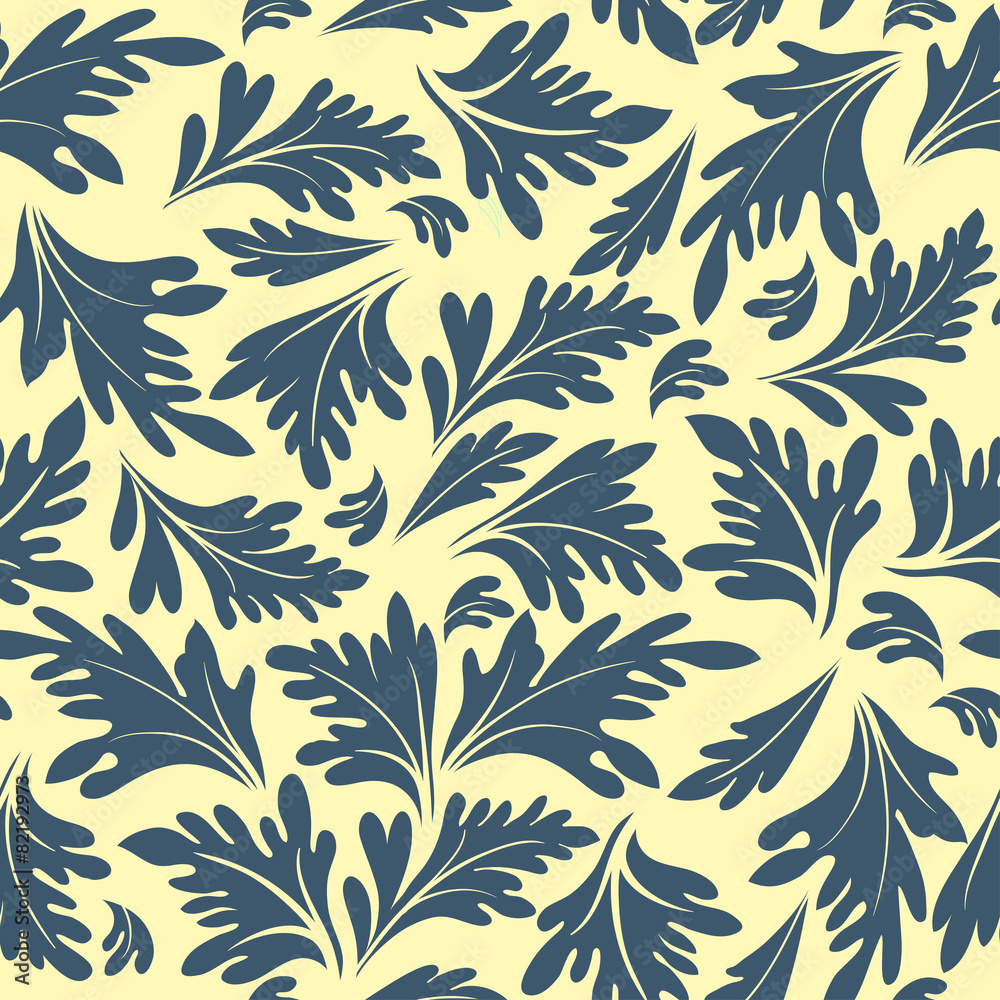 Seamless vector floral pattern