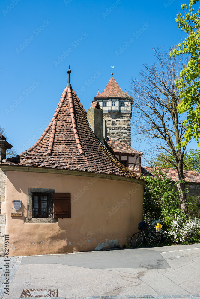 Fototapeta premium Rothenburg ob der Tauber Eingang
