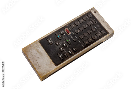 Old remote control for television