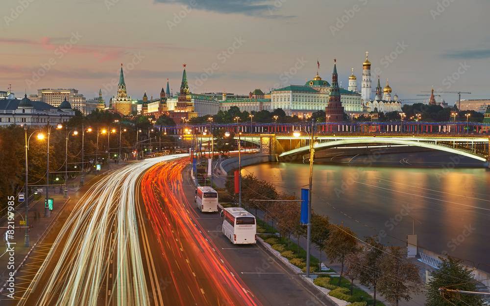 Obraz premium Moscow Kremlin, Russia