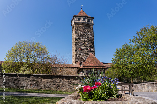 Rothenburg ob der Tauber Turm 01