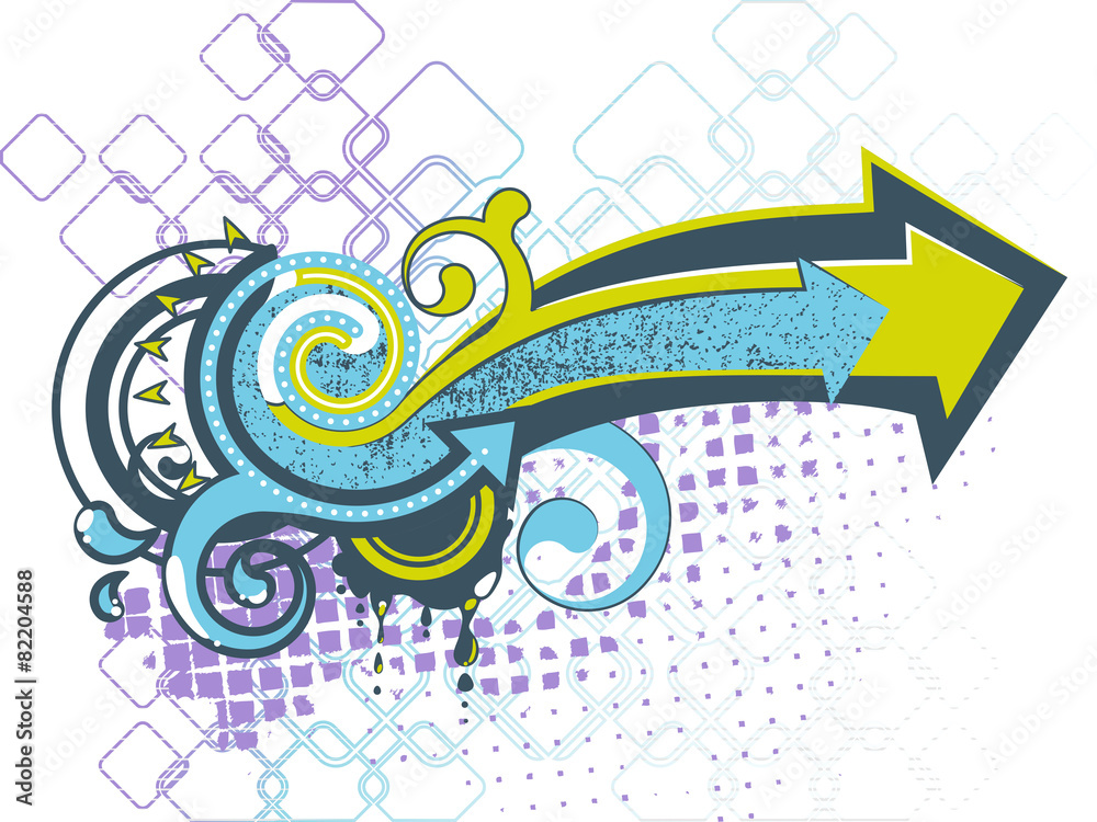 Graffiti arrows-color Graffiti arrows-color