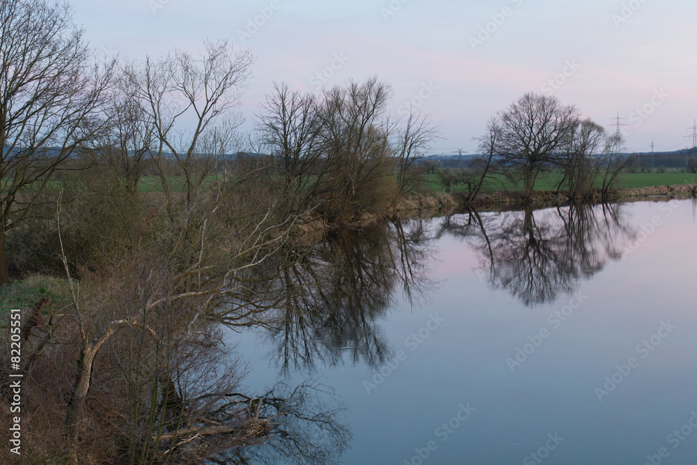 River Naab in Spring River Naab in Spring