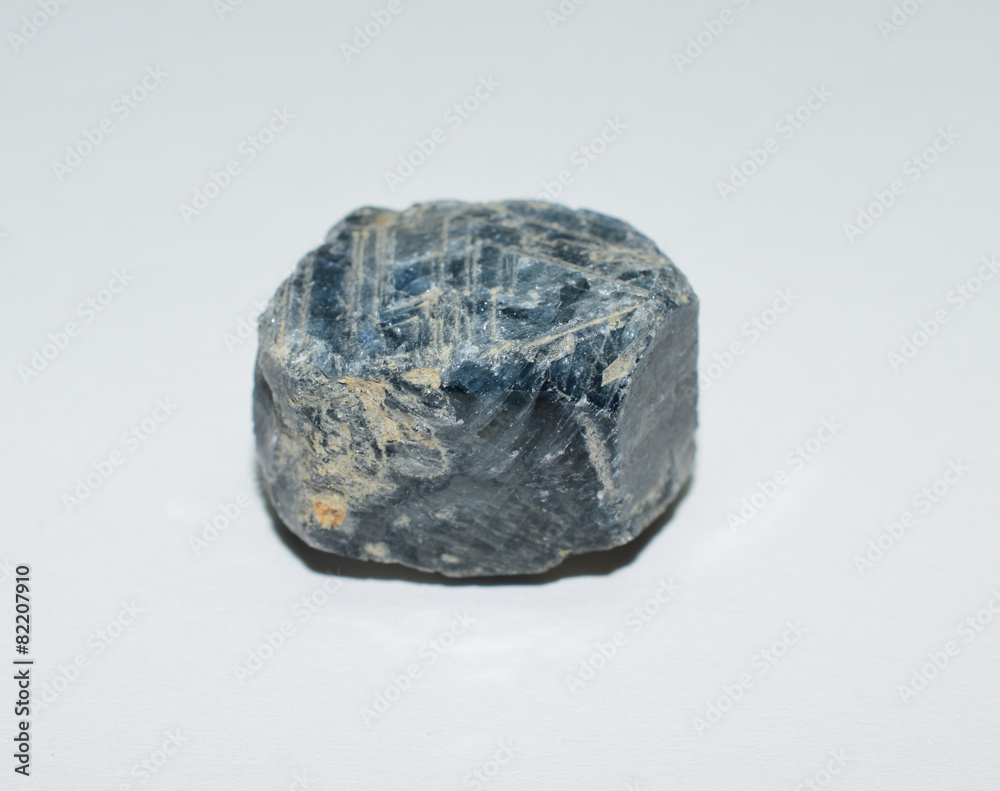 Blue Sapphire from Kenya raw gemstone