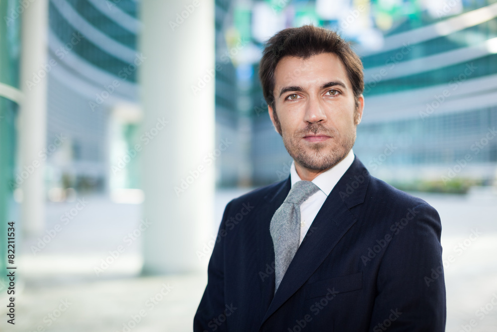 Handsome businessman portrait Handsome businessman portrait