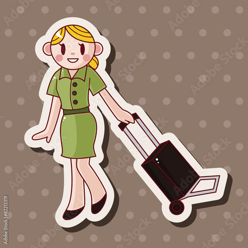 flight attendants theme elements