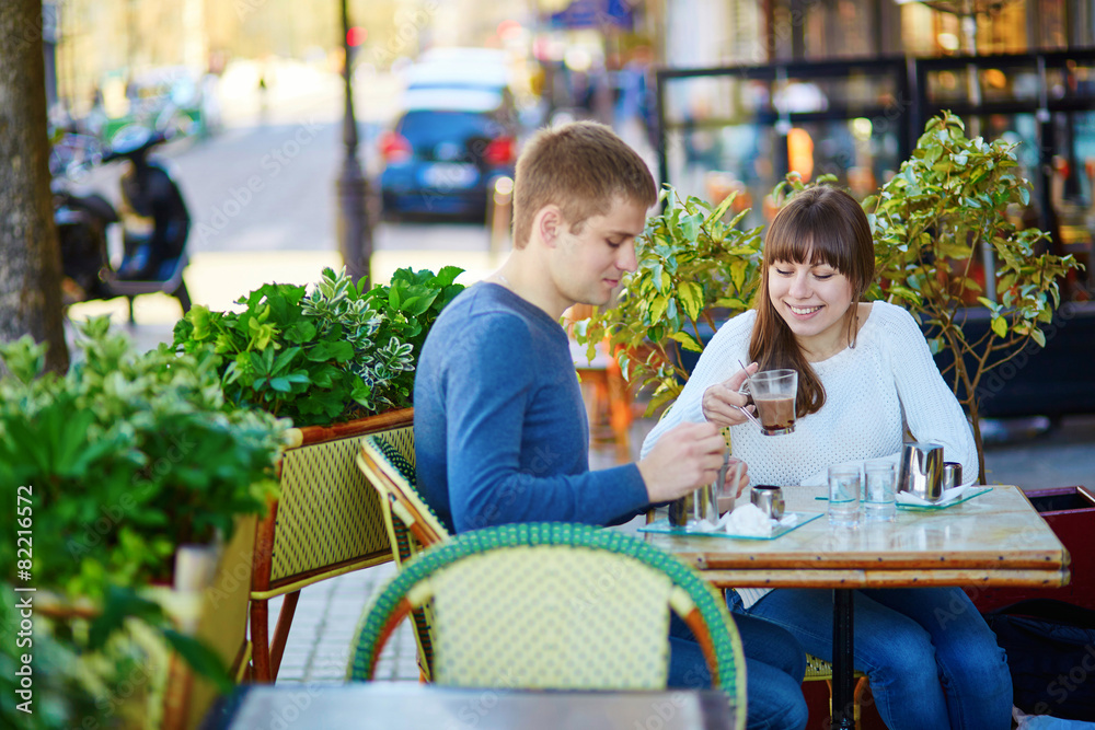 Young romantic couple having a date Young romantic couple having a date