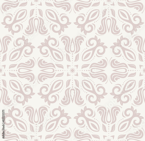 Seamless Orient Vector Background © Fine Art Studio