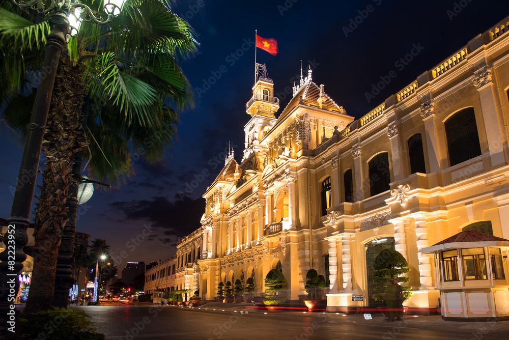 Fototapeta premium Ho chi minh city hall
