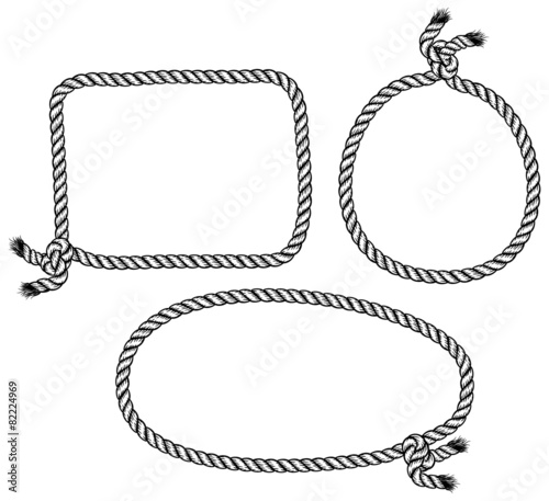 set of rope knot