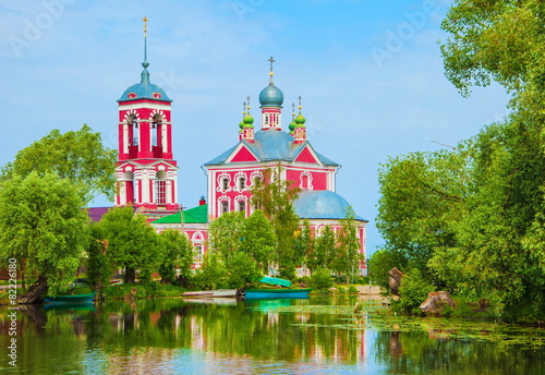 Forty Martyrs Church on  Trubezh river in Pereslavl photo