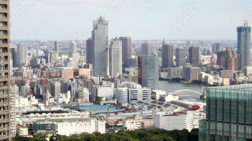 Wallpaper Mural HD - Aerial view of tsukiji tokyo, Japan Torontodigital.ca