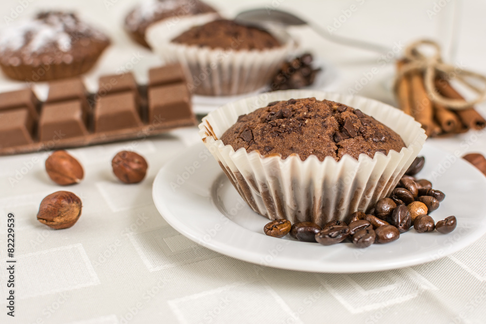 Cocoa muffin