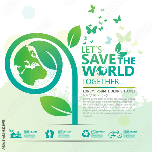 green infographic