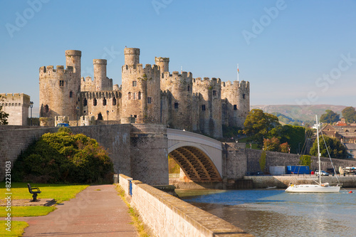  Conwy Castle in Wales, United Kingdom, series of Walesh castles photo