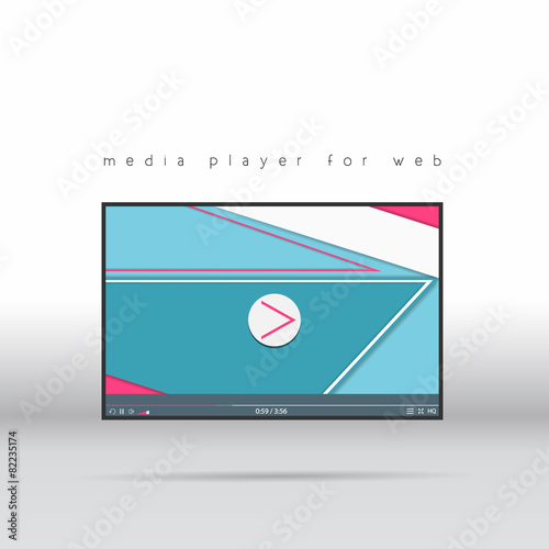 Video player for web