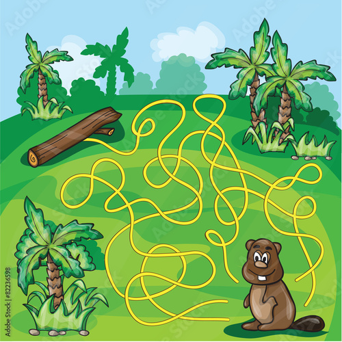 Labyrinth maze for kids