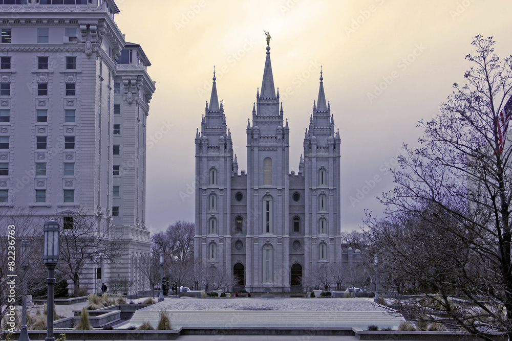 Naklejka premium Salt Lake Temple