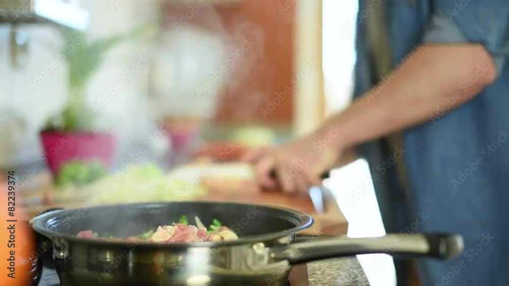 Man cooking Man cooking