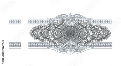 Border Frame Engraving vector