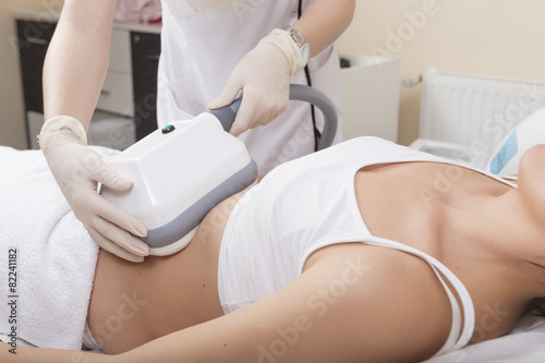 beauty treatment in a specialized clinic