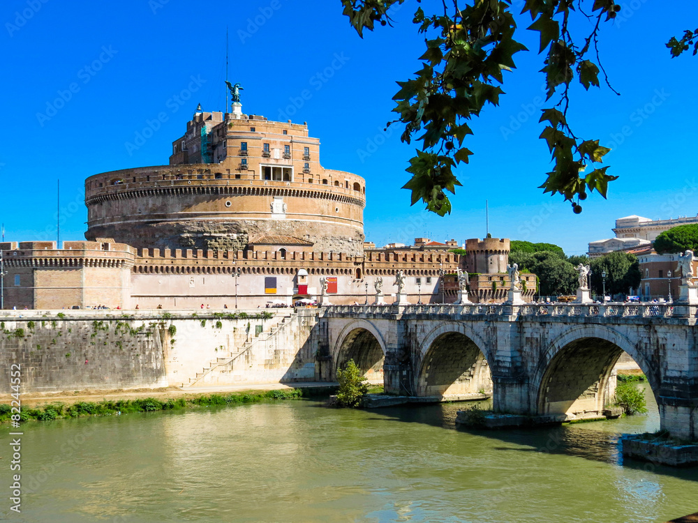Castle Saint Angelo in Rome, Italy