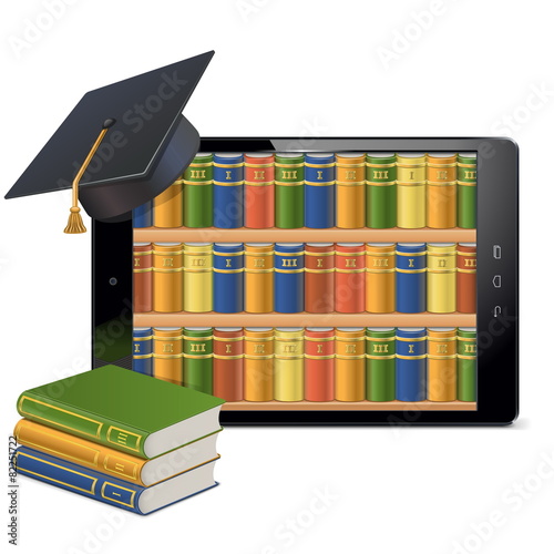 Vector Tablet PC with Library