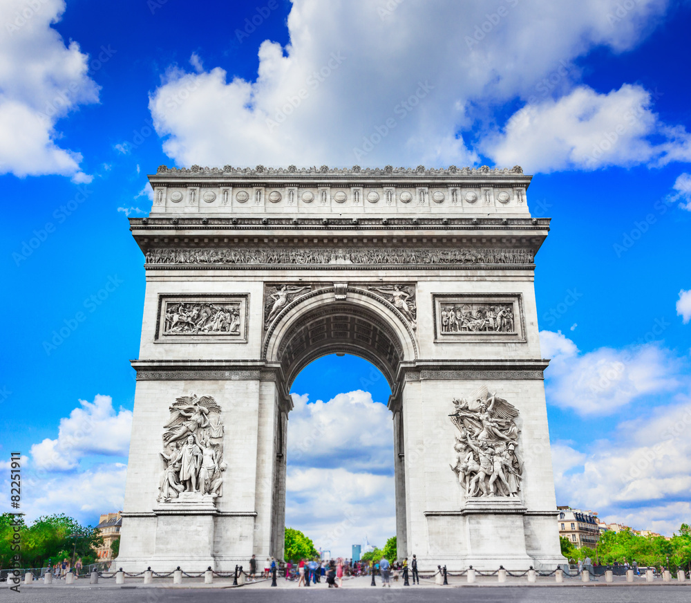 Arch of Triumph - obrazy, fototapety, plakaty 