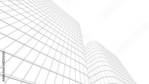 background modern office buildings